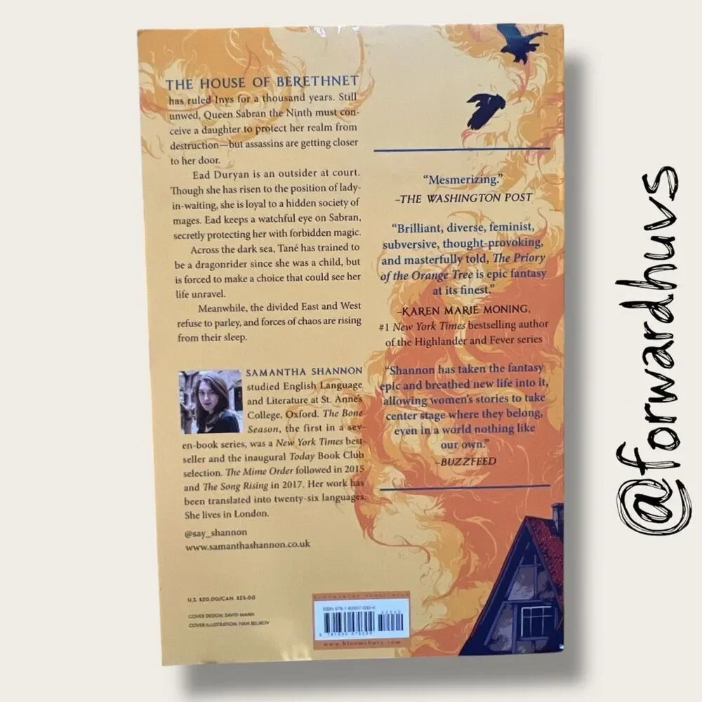 Bloomsbury Publishing priory orange